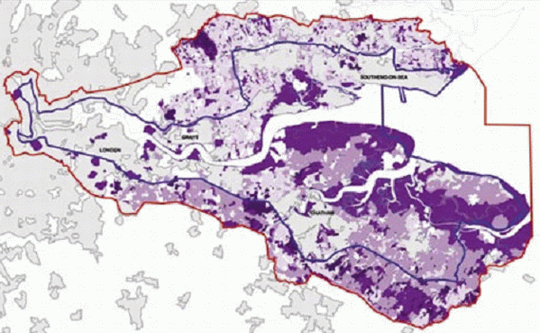 HLC analysis for the Thames Gateway