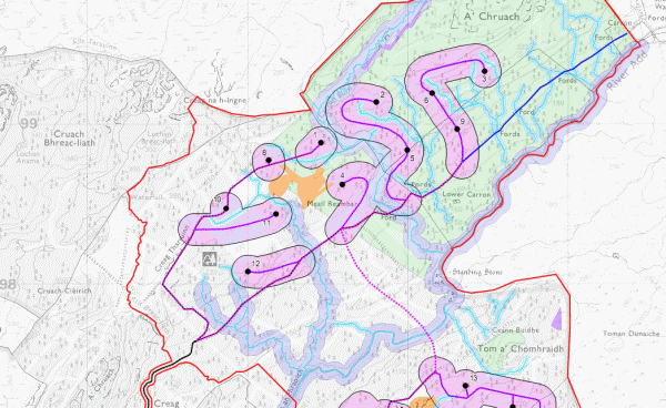 GIS mapping of multiple constraints on development